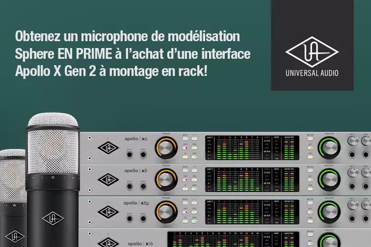 Profitez dnormes rabais sur les produits Universal Audio
